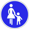 Verkehrszeichen Fussgänger