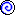 2D-Animation runde drehende blaue Spirale