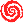 2D-Animation runde drehende rot weiße Spirale