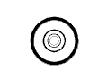 2D-Animation herauspulsierende große schwarze Kreise