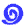 2D-Animation runde drehende blaue leicht wackelnde Spirale