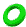 3D-Animation grüner drehender Reifen