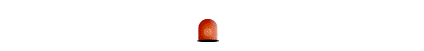 Animierte orange Rundumleuchte mit weitem Licht