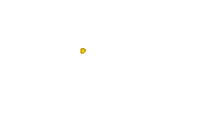 Animiertes gelboranges Laserlicht in action