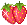 Animation zwei glitzernde Erdbeeren gehen abwechselnd hoch und runter