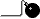Animation runde schwarze Bombe mit brennender Lunte explodiert