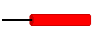 Animation eine lange rote Dynamitstange mit brennender Lunte explodiert mit BANG