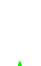 Animation Feuerwerk grün sprühende Fontäne