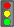 Verkehrsampel zeigt alle 3 Farben