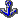 Anker Schiffsanker grau blau
