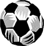 Fußball schwarz weiss