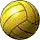 Volleyball gelb