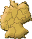Deutschlandkarte gold mit Bundesländern