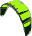 Drachen Lenkmatte neongrün