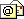 Briefumschlag und Karte mit at-Symbol weiß gelb