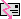 Karte oder Brief mit pinkem Blitz