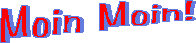 Schriftzug Moin Moin