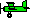 kleine grüne einmotorige Propellermaschine