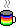 dampfender Kaffeebecher bunt