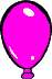 1 pinker Luftballon
