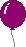 1 lila Luftballon
