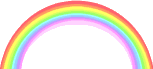 voller heller Regenbogen