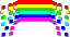 angedeuteter Regenbogen