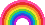 kleiner voller Regenbogen