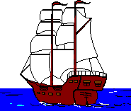 Segelschiff brauner Rumpf Zweimaster