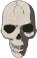 Totenkopf von vorne