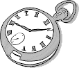 Taschenuhr silberfarben