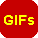 Wort GIFs mit hüpfendem 's'