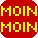 Animierter Schriftzug Moin Moin