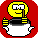 Animierter kochender und abschmeckender Smiley